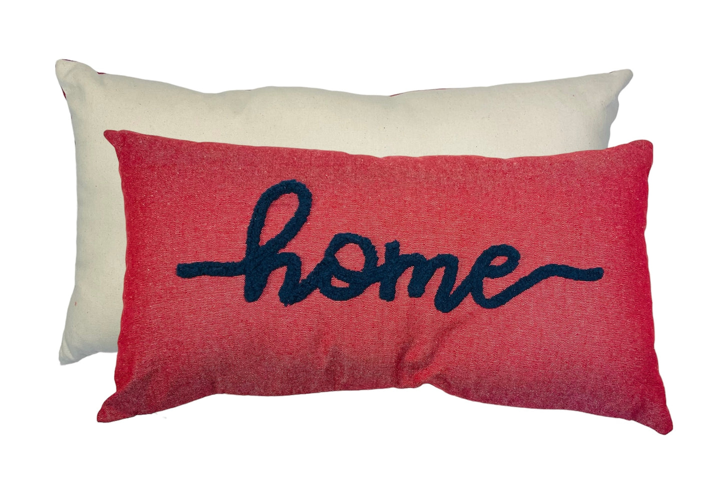 Lumbar "Home" Pillow